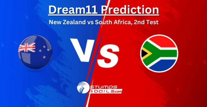 NZ vs SA Dream11 Prediction 2nd Test