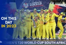 On this day in 2023: Australia win 6th Women’s T20 World Cup Title On this day in 2023