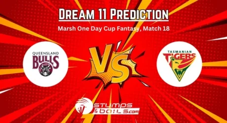 QUN vs TAS Dream11 Prediction, Queensland vs Tasmania Match Preview, Pitch Report, Playing 11, Injury Report, Marsh One Day Cup 2023-24
