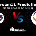 REN vs KTN Dream11 Prediction, KCC T20 Challengers Cup 2024, Match 22, Small League Must Picks, Pitch Report, Injury Updates, Fantasy Tips, REN vs KTN Dream 11