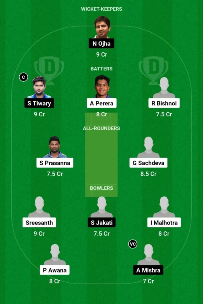 RL vs CW Dream11 Prediction