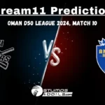 RUR vs AMR Dream11 Prediction: Ruwi Rangers vs Amerat Royals Match Preview, Playing XI, Pitch Report & Injury Updates For Match 10 of Oman D50 League 2024