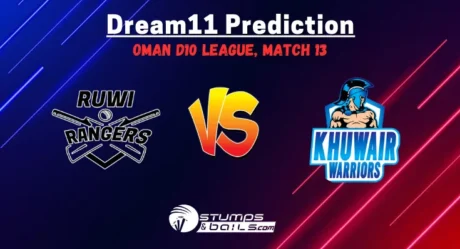 RUR vs KHW Dream11 Team Today: Oman D10 League Match 13 Fantasy Cricket Tips, RUR vs KHW Dream11 Team Prediction