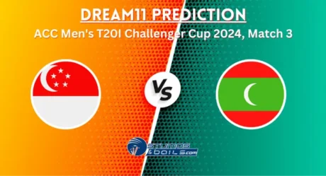 SIN vs MLD Dream11 Prediction: Singapore vs Maldives, 3rd Match, Group B, ACC Mens T20I Challenger Cup 2024, Team News & Playing 11