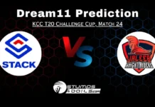 STX vs JKR Dream11 Prediction, KCC T20 Challengers Cup 2024, Match 24, Small League Must Picks, Pitch Report, Injury Updates, Fantasy Tips, STX vs JKR Dream 11 STX vs JKR Dream11 Prediction