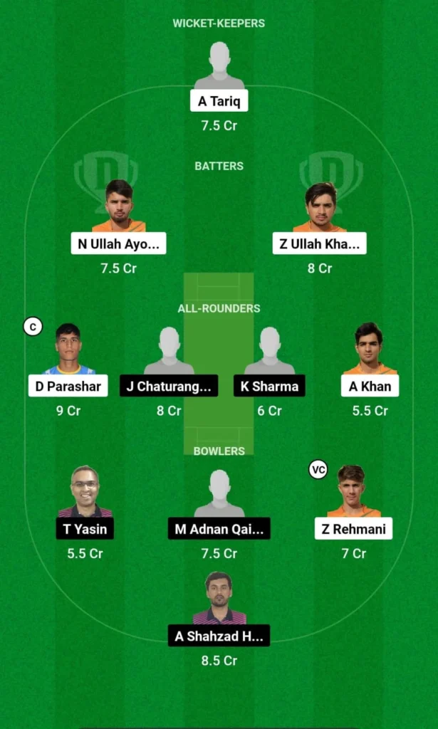 SVDJ vs DGA Dream11 Prediction