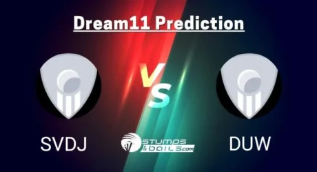 SVDJ vs DUW Dream11 Prediction, ICCA Arabian T20 Cricket League 2024, Match 54, Small League Must Picks, Pitch Report, Injury Updates, Fantasy Tips, SVDJ vs DUW Dream 11 