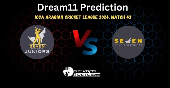 SVDJ vs SVD Dream11 Prediction