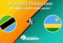 TAN-W vs RWA-W Dream11 Prediction, Tanzania Women and Rwanda Women Match Preview, Playing XI, Pitch Report, Injury Update, NCF Women’s T20 Invitational 2024, Match 7 TAN-W vs RWA-W Dream11 Prediction