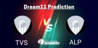 TVS vs ALP Dream11 Prediction
