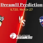 VIP vs DUB Dream11 Prediction: ILT20 Match 27, Fantasy Cricket Tips, Desert vs Dubai Playing 11, Pitch Report, Weather