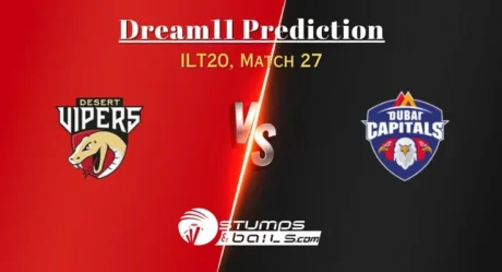 VIP vs DUB Dream11 Prediction: ILT20 Match 27, Fantasy Cricket Tips, Desert vs Dubai Playing 11, Pitch Report, Weather