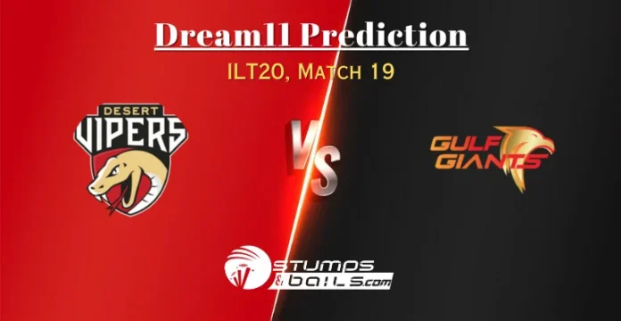 VIP vs GUL Dream11 Prediction