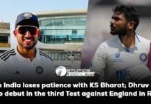 Team India loses patience with KS Bharat; Dhruv Jurel set to debut in the third Test against England in Rajkot Who Will replace KS Bharat