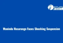 Outrage on the Field: Sri Lanka Skipper Faces Shocking Suspension Why Wanindu Hasaranga Suspended