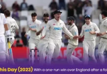 On this Day (2023): New Zealand Created History On this Day 2023