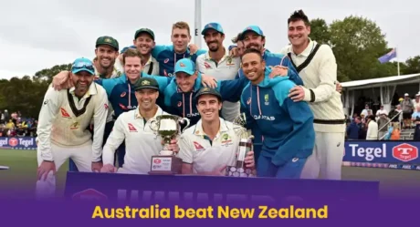 Australia beat New Zealand by 3 wickets to win second test and series