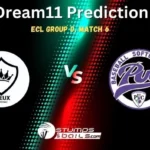 DRX vs PUC Dream11 Prediction: ECL Match 6 Group D, Fantasy Cricket Tips, DRX vs PUC Prediction