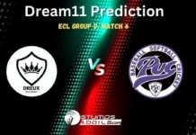 DRX vs PUC Dream11 Prediction: ECL Match 6 Group D, Fantasy Cricket Tips, DRX vs PUC Prediction DRX vs PUC Dream11 Prediction