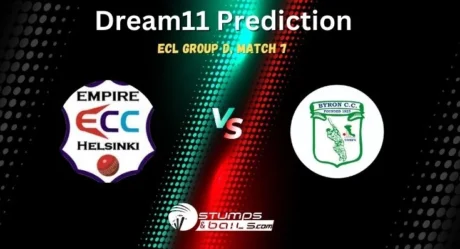 ECC vs BYR Dream 11 Prediction: Empire CC vs Byron Match Preview, Playing 11, Pitch Report, Injury Reports, Match 7 European Cricket League 2024 Group D