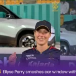 WPL 2024: Ellyse Perry smashes car window with powerful six