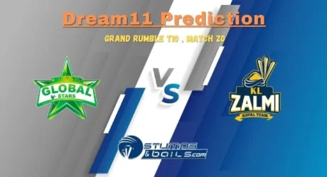 GS vs KLZ Dream11 Prediction: Grand Rumble T10 Championship Season 2 Match 20, GS vs KLZ Fantasy Cricket Tips  