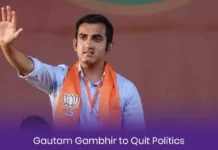Gautam Gambhir to Quit Politics Why did Gautam Gambhir quit politics