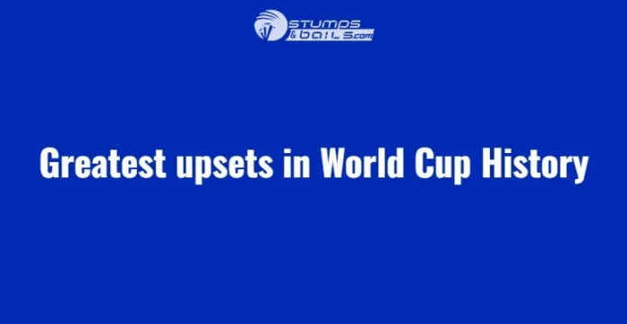 Greatest upsets in World Cup History