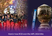 How RCB won the WPL 2024 title?