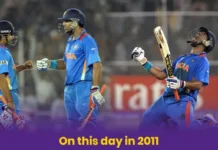 On this day in 2011: Yuvraj Singh, Suresh Raina ended Australia’s World Cup campaign at Ahmedabad How India won 2011 World Cup Quarterfinal?