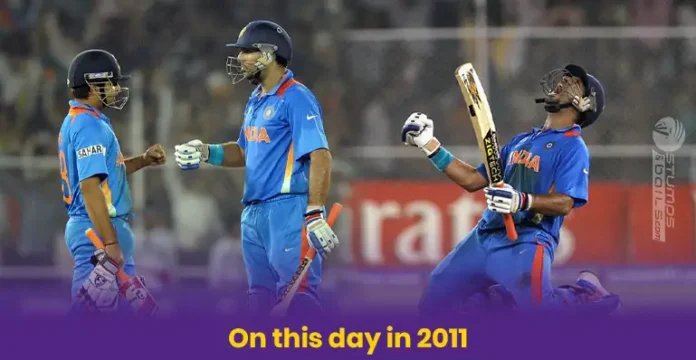 How India won 2011 World Cup Quarterfinal?