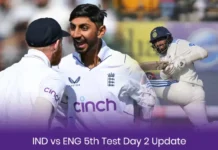 England in Big Trouble after day 2 as India leads by 255 runs INDIA vs ENGLAND 5th TEST DAY 2