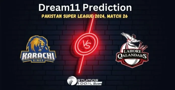 KAR vs LAH Dream11 Prediction