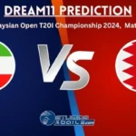 KUW vs BAH Dream11 Prediction: Malaysian Open T20I Championship 2024 Match 1, KUW vs BAH Fantasy Cricket Tips  
