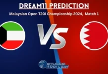 KUW vs BAH Dream11 Prediction: Malaysian Open T20I Championship 2024 Match 1, KUW vs BAH Fantasy Cricket Tips KUW vs BAH Dream11 Prediction