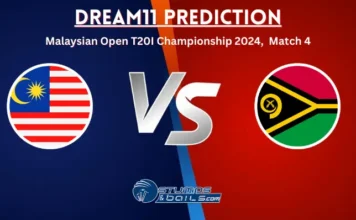 MAL vs VAN Dream11 Prediction, Malaysia vs Vanuatu, Malaysia Open T20I Championship, 2024, Pitch Report, Playing 11, Injury Report, Match 04 MAL vs VAN Dream11 Prediction