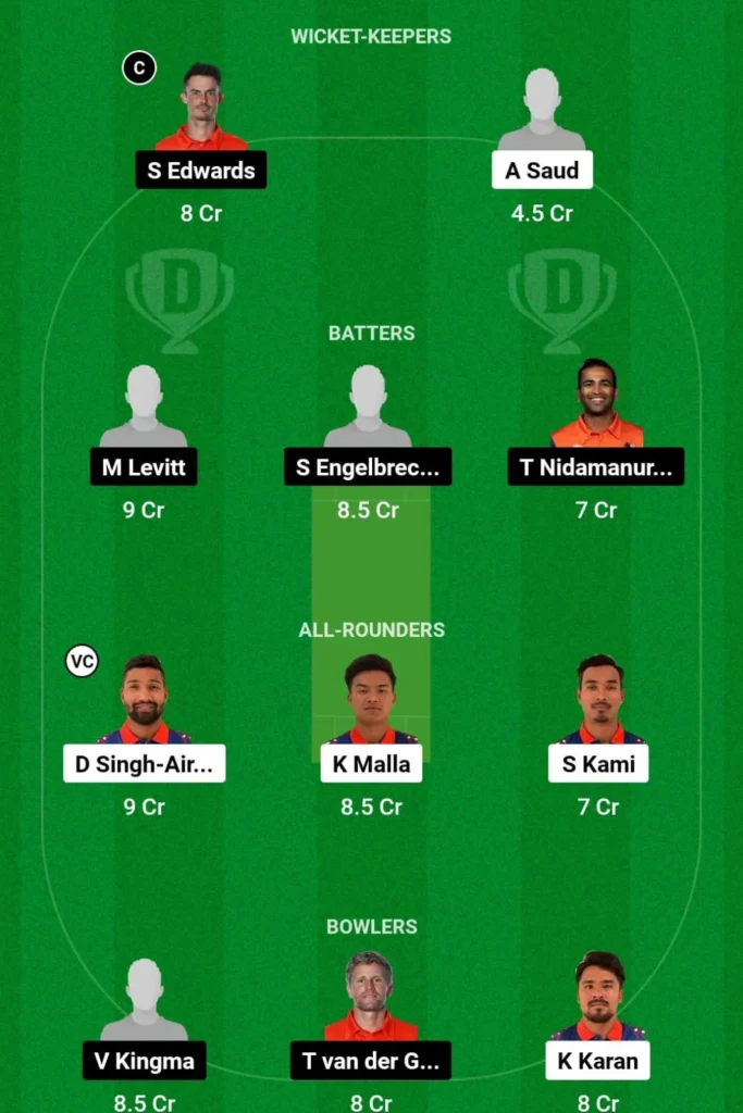 NEP vs NED Dream11 Prediction