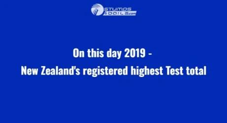 New Zealand’s registered highest Test total – 715 for 6 declared against Bangladesh