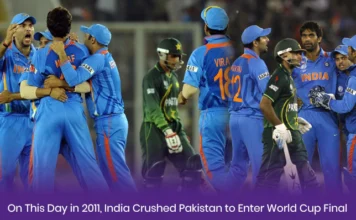 On This Day in 2011, India Crushed Pakistan to Enter World Cup Final 2011 Cricket World Cup final