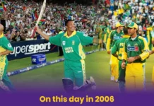 On this day in 2006: South Africa scripted history with win over Australia in a 435-run chase ODI South Africa vs Australia 438 match 2006