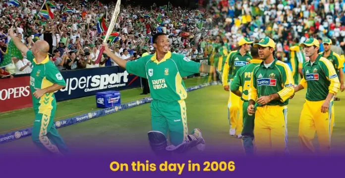 South Africa vs Australia 438 match 2006