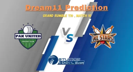 PU vs KLS Dream 11 Prediction: Pak United vs KL Stars Match Preview, Grand Rumble T10 Championship Season 2 2024, Playing 11, Pitch Report Injury Report, Match 10