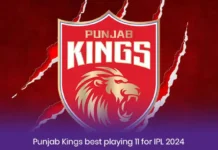 PBKS Best Playing 11 for IPL 2024
