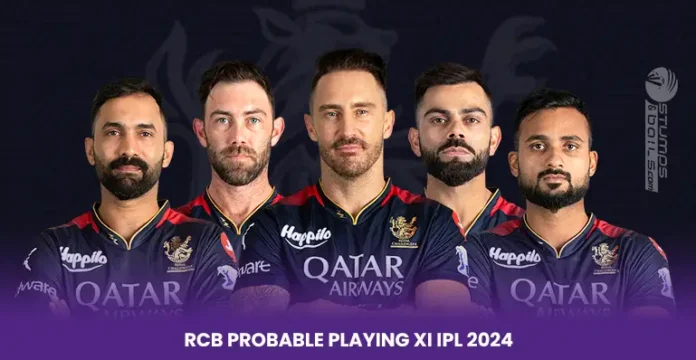 RCB Best Playing 11 for IPL 2024