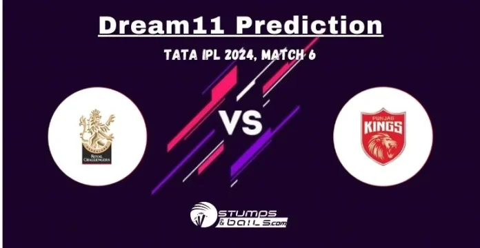 RCB vs PBKS Dream11 Prediction