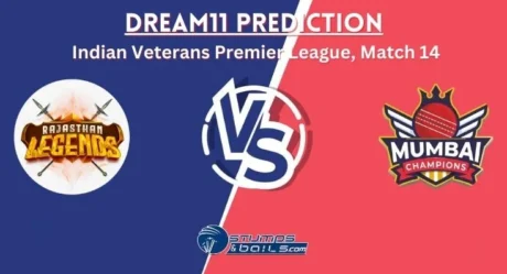 RL vs MC Dream11 Prediction: Indian Veterans Premier League Match 14, Fantasy Cricket Tips, Prediction, RL vs MC Dream11 Team Today