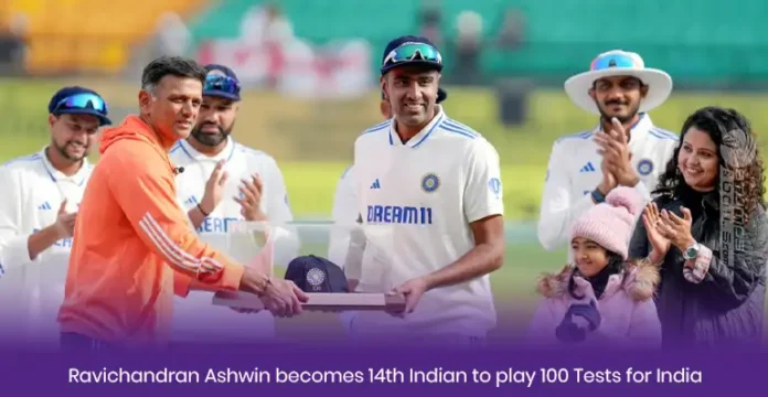 R Ashwin 100th Tests