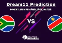 SA-W vs NAM-W Dream11 Prediction: Women’s African Games Match 1, Fantasy Cricket Tips, SA-W vs NAM-W Squads SA-W vs NAM-W Dream11 Prediction