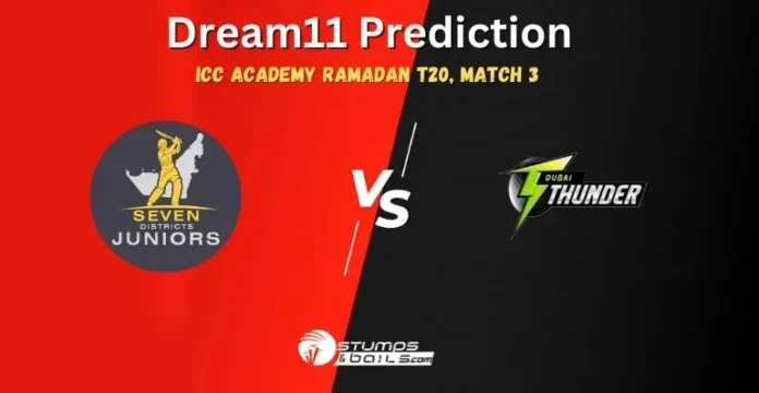 SVDJ vs DT Dream11 Prediction