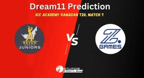 SVDJ vs ZGS Dream11 Prediction: ICC Academy Ramadan T20 2024, Match 7, Small League Must Picks, Pitch Report, Injury Updates, Fantasy Tips, SVDJ vs ZGS Dream 11   